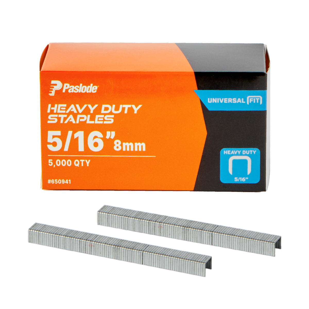 20 Gauge Heavy-Duty 3/8" Crown x 5/16" Leg Galvanized Staple 650941
