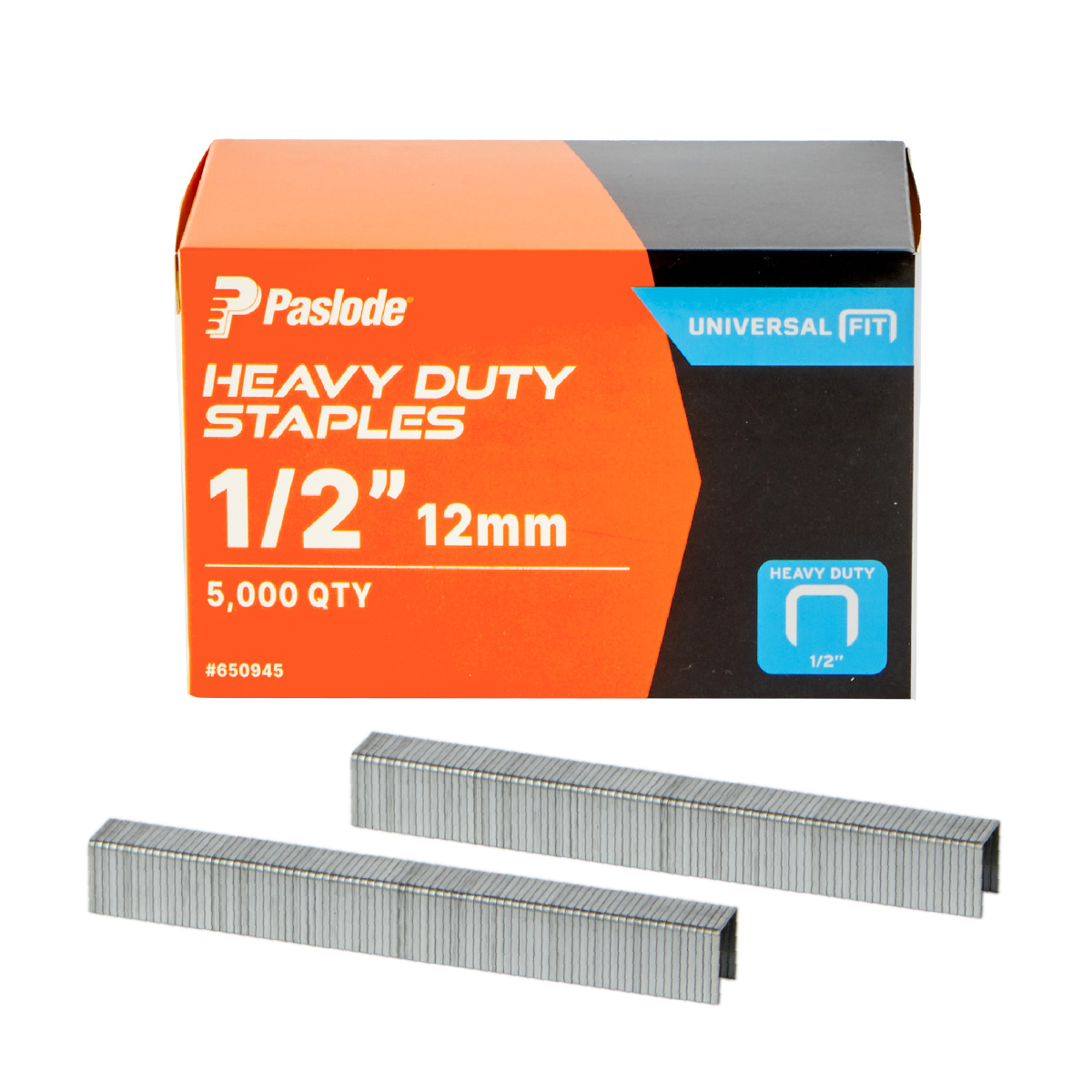 20 Gauge Heavy-Duty 3/8" Crown x 1/2" Leg Galvanized Staple 650945