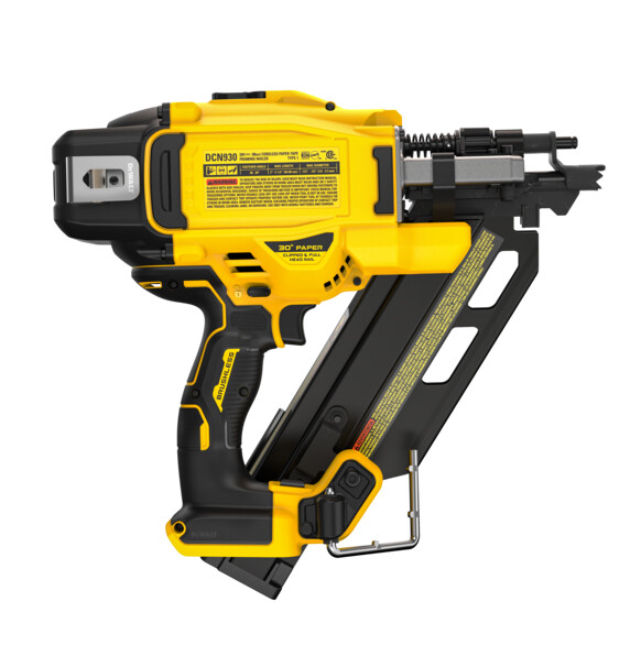 Dewalt DCN930B 20V MAX Cordless 30-Degree Framing Nailer (Bare Tool), 2" to 3-1/2" innovative nosepiece