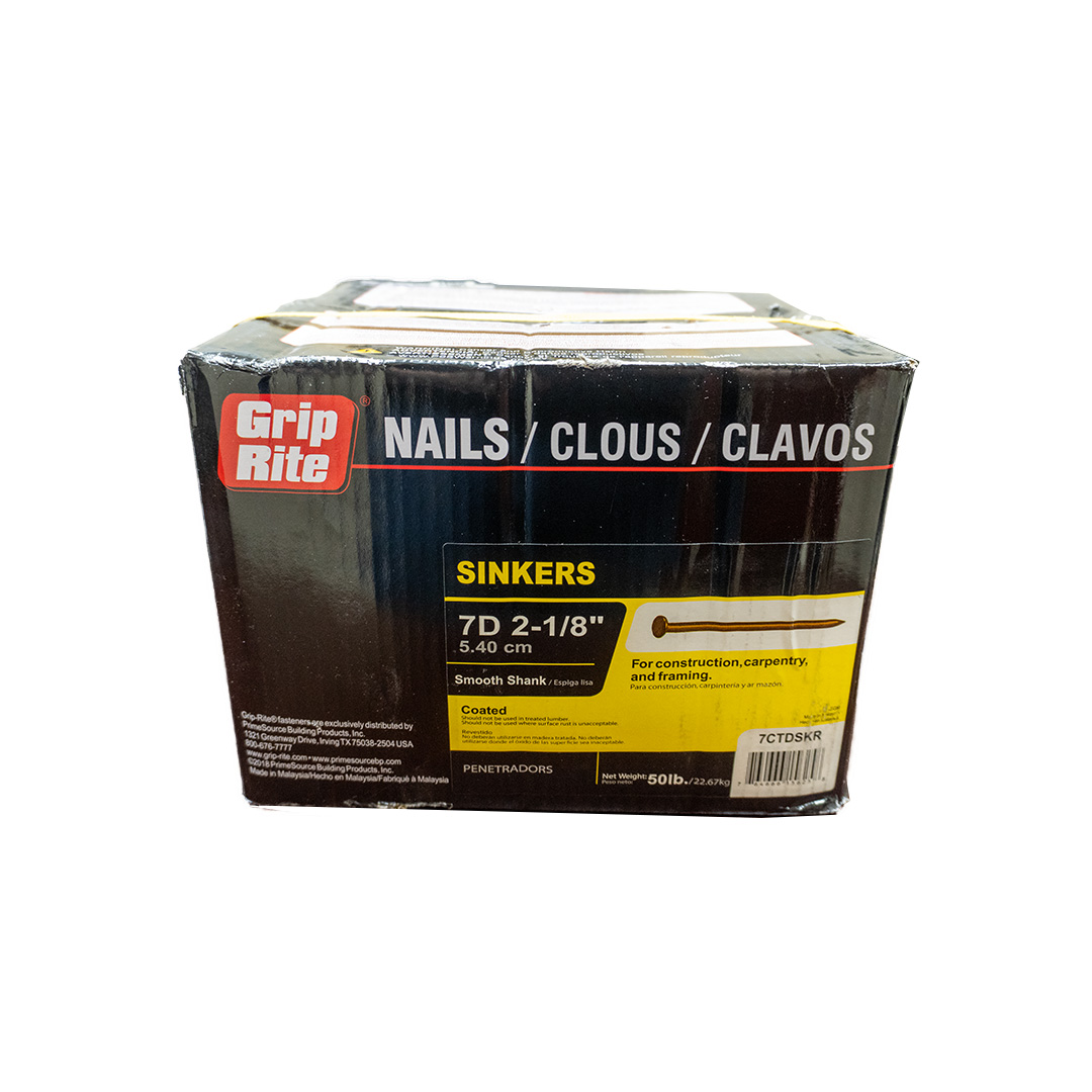 Grip Rite 7CTDSKR 7D 2-1/8" Smooth Vinyl Coated Sinkers