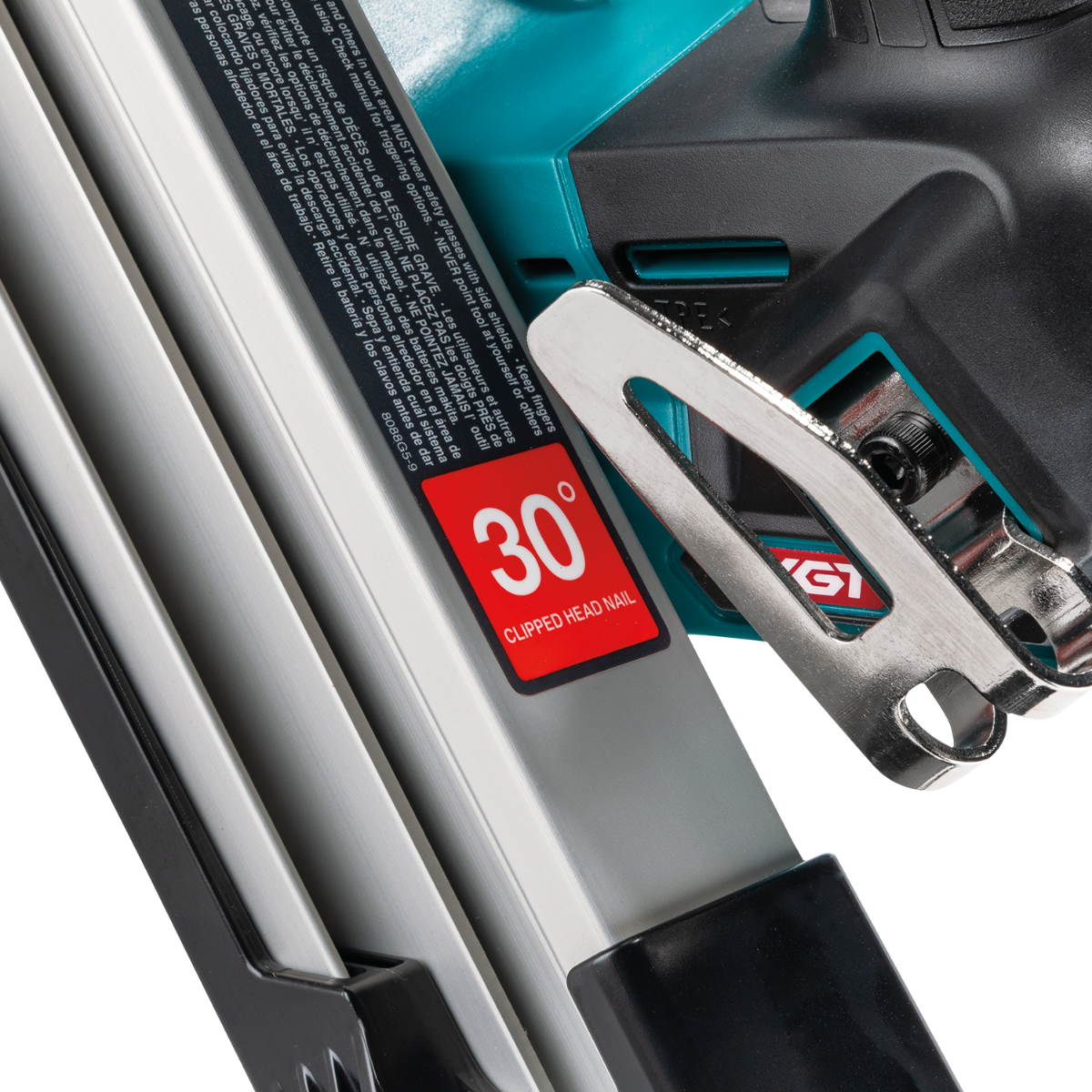 Makita GNB01Z 40V Max XGT Brushless 30-Degree rack