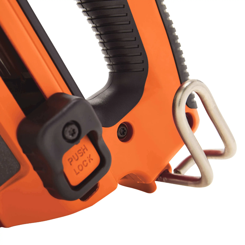 Paslode CFN325XP Lithium Ion Cordless Framing Nailer, 2” to 3-1/4" belt hook