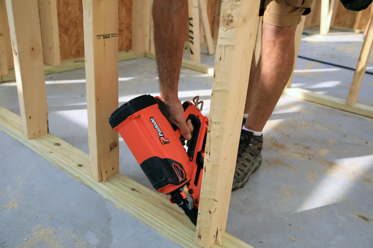 Paslode CFN325XP Lithium Ion Cordless Framing Nailer, 2” to 3-1/4" wall stud wall panel construction