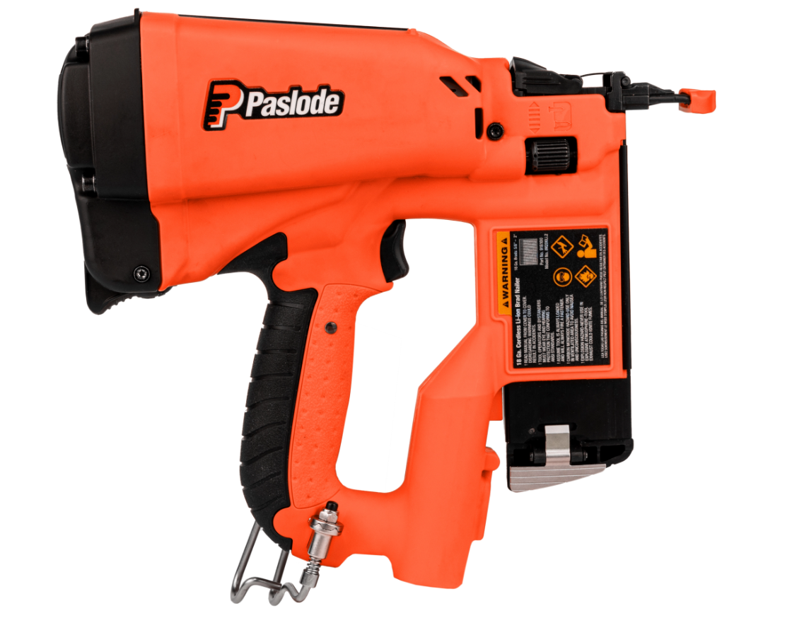 Paslode CT200S24 Cordless 18 Ga Brad Finish Nailer for 5/8" to 2' brad nails