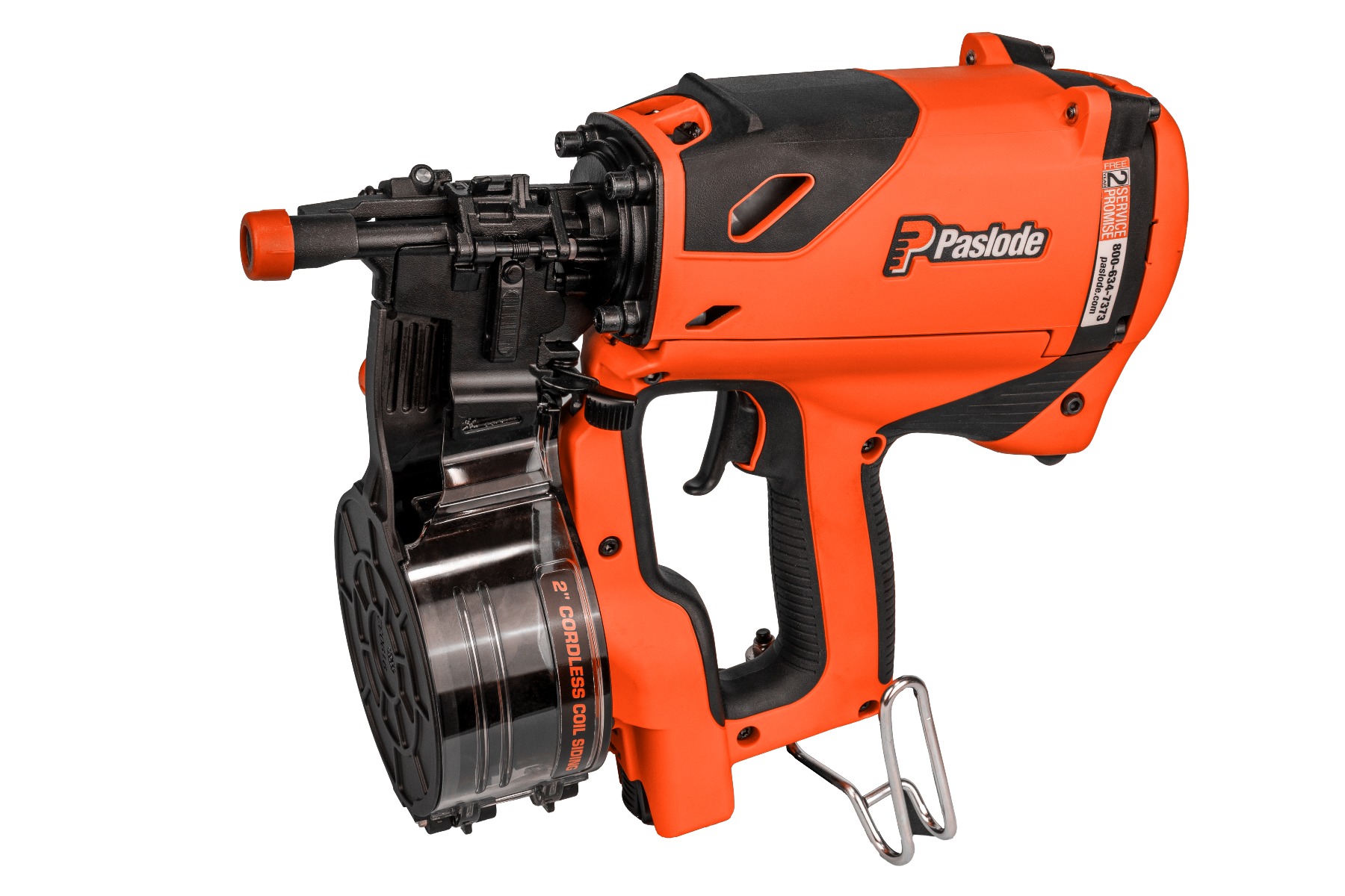 Paslode CSF 919100 Coil Siding & Fencing Nailer, 1-1/4" to 2" left side