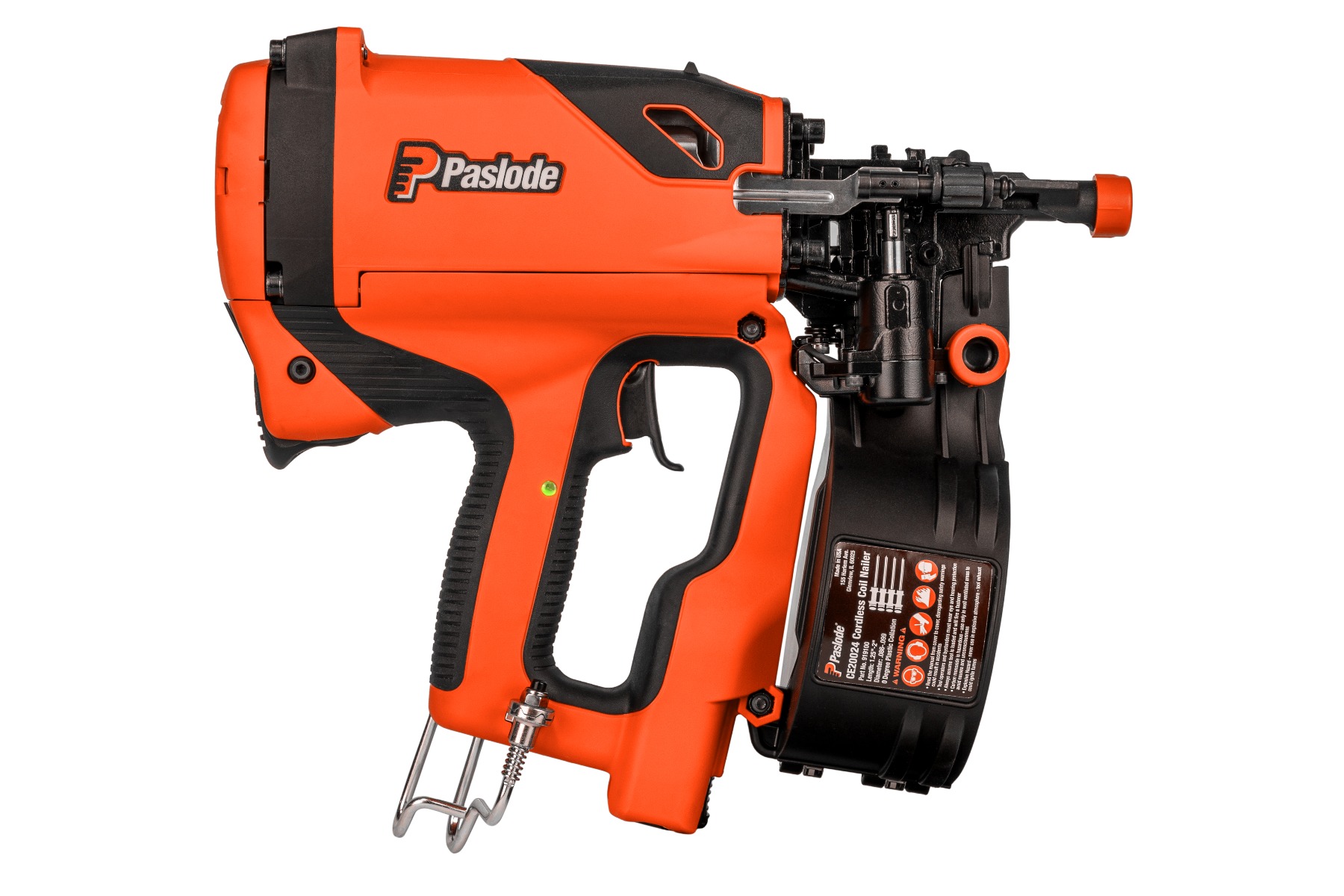Paslode CSF 919100 Coil Siding & Fencing Nailer, 1-1/4" to 2" right side