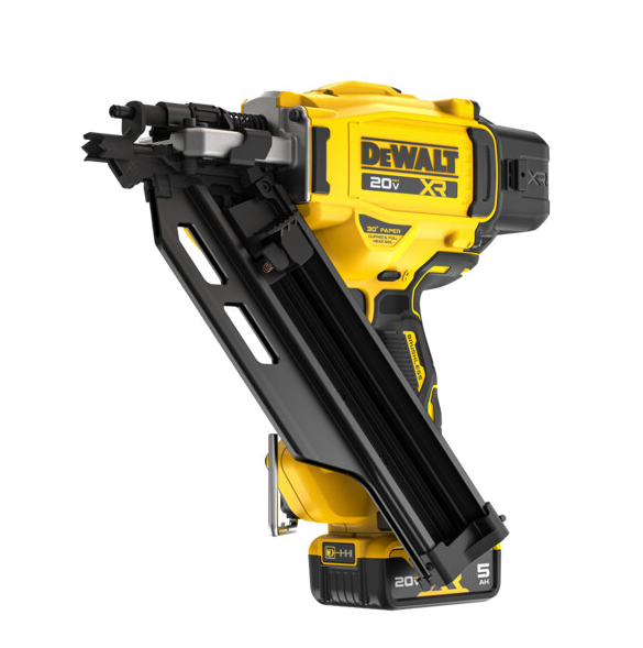 Dewalt DCN930P1 20V MAX Cordless 30-Degree Framing Nailer Kit, 2" to 3-1/2" high strength magazine
