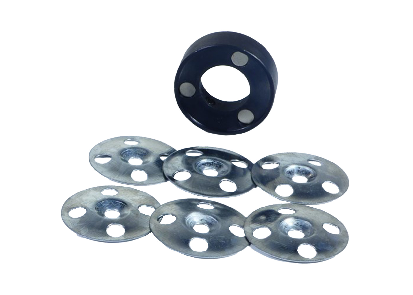 A7312MW114T 1-1/4" Stucco to Steel Magnetic Washer Attachment
