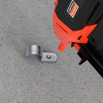Simpson Strong-Tie G3 Gas-Actuated Fastening Tool Kit clip installation
