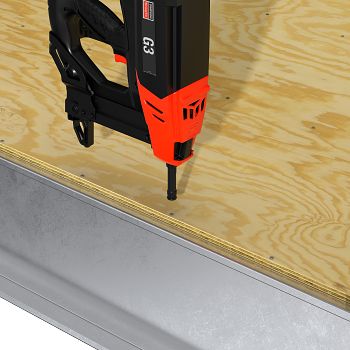 Simpson Strong-Tie G3 Gas-Actuated Fastening Tool Kit pin installation