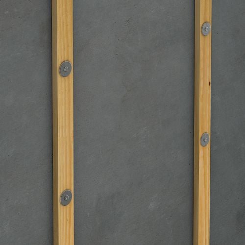 0.157” x 1-7/8” Simpson Strong-Tie PDPAWL-187 PDPAWL Powder-Driven Pin with 1" Washer wood to concrete install