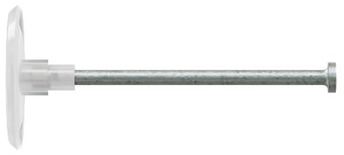 0.145” x 2-1/2” Simpson Strong-Tie PINWP-250W PINWP Powder-Actuated Plastic-Washered Pin for Insulation Board angle
