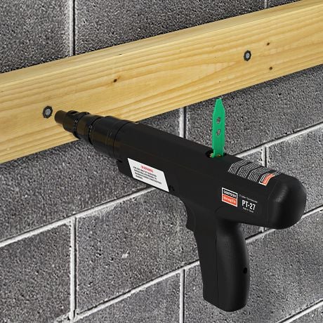 Simpson Strong-Tie PT-27 General Purpose Tool PT-27 and PDPA Installation — Wood to CMU