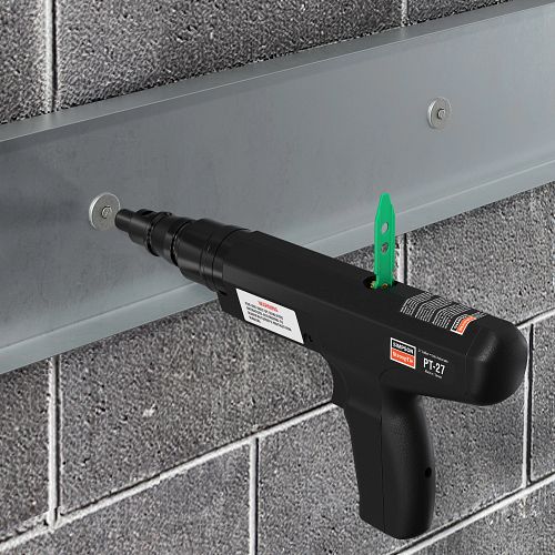 0.157” x 2” Simpson Strong-Tie PDPAWL-200 PDPAWL Powder-Driven Pin with 1" Washer steel to cmu