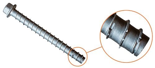 ½” x 3” Simpson Strong-Tie THD50300H4SS 304 Stainless-Steel Titen HD Concrete Masonry Screw zoom