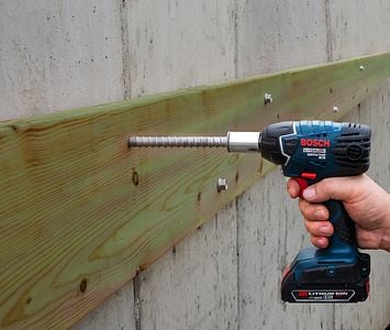 5/8” x 5” Simpson Strong-Tie THDB62500H4SS 304 Stainless-Steel Titen HD Concrete Masonry Screw deck ledger