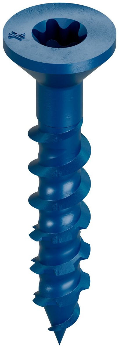 ¼” x 1-¾” Flat Head Simpson Strong-Tie TNT25134TF Titen Turbo Concrete Masonry Screw