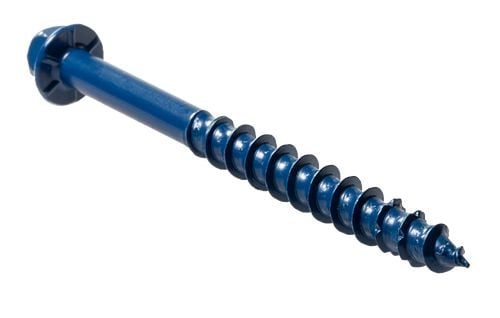 3/16” x 3-¾” Hex Simpson Strong-Tie TNT18334H Titen Turbo Concrete Masonry Screw tip