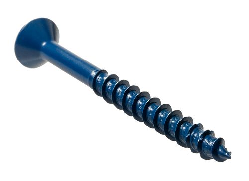 ¼” x 3-¾” Flat Head Simpson Strong-Tie TNT25334TF Titen Turbo Concrete Masonry Screw tip