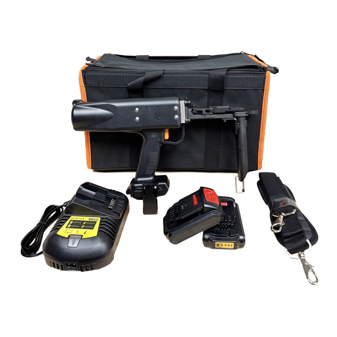 King Steel ADE37 9 Gauge Cordless Hog Ring Tool Kit