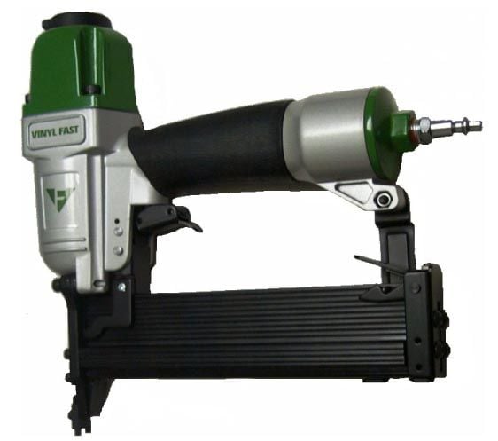 Apach VF-40 18 Gauge Medium Crown Stapler w/ Vinyl Siding Yoke