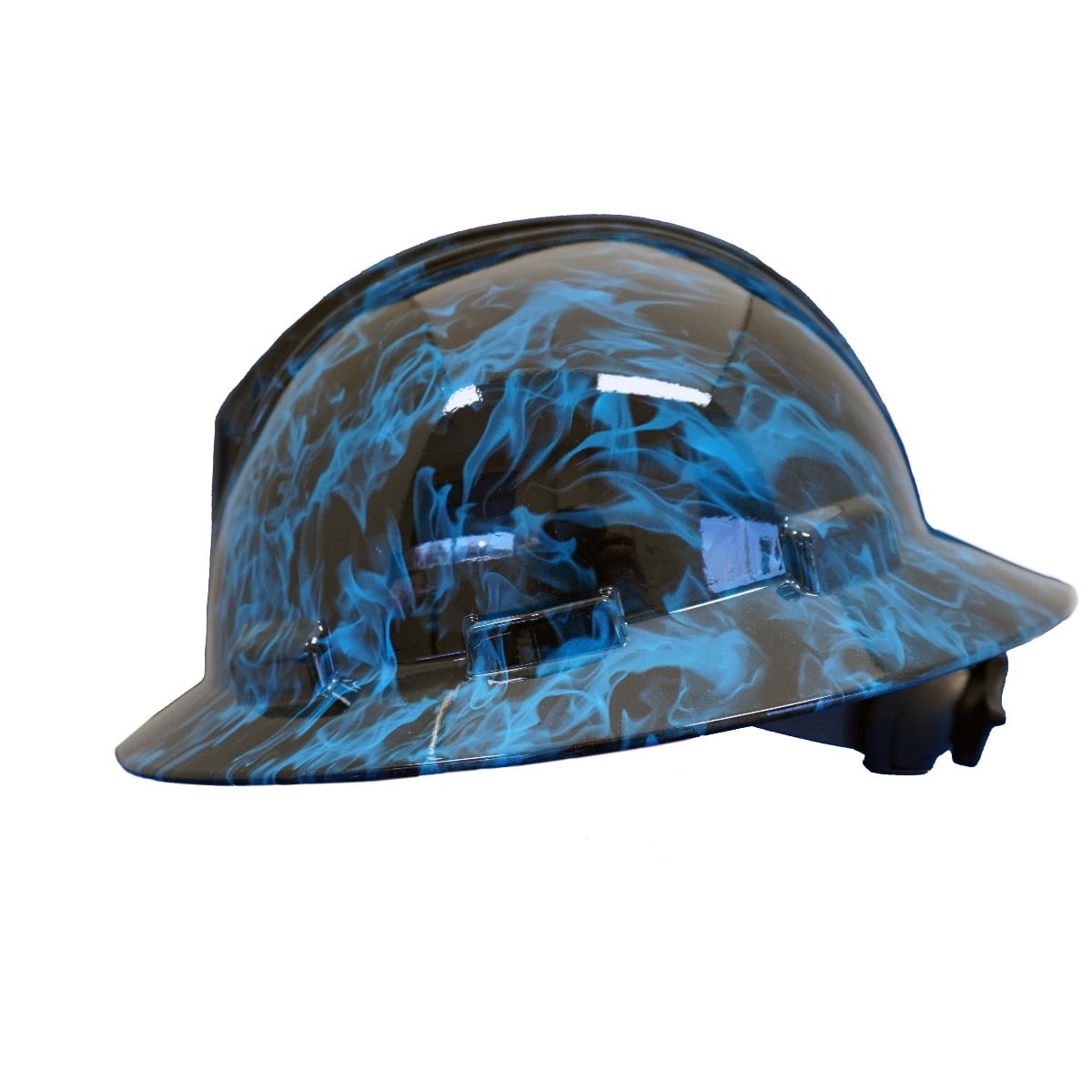 PIP 280-HP641R-BF Dynamic Kilimanjaro Full Brim Blue Flames Hard Hat