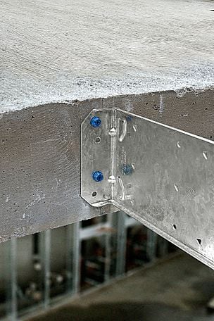 1/4” x 4” Hex Titen Turbo Concrete and Masonry Screw fcb