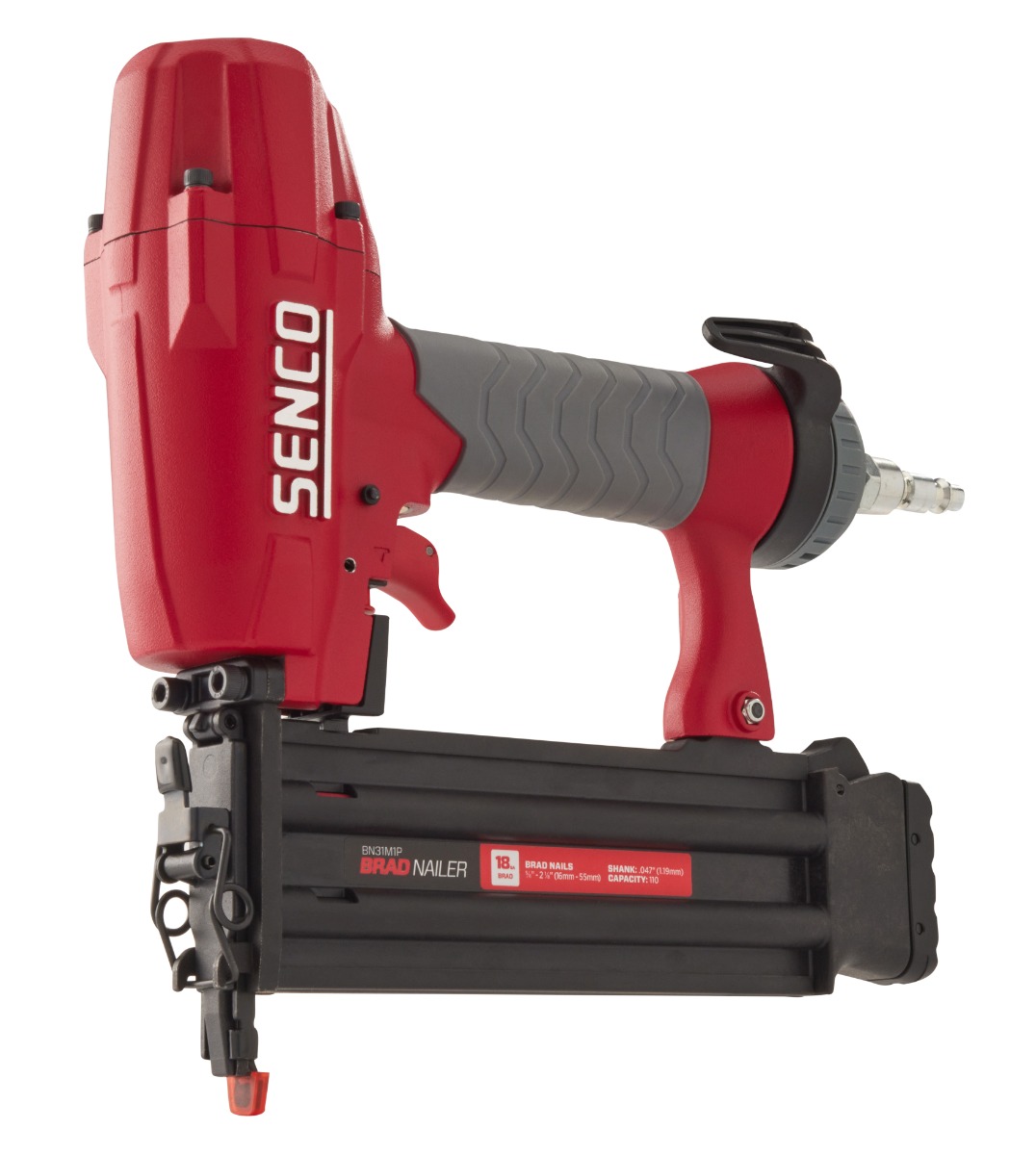 Senco BN31M1P 18-Gauge Brad Nailer angled