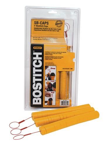 SB-CAPS Bostitch 1" Plastic Caps