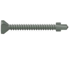 CBSDQ158S #8 x 1-5/8, Steel, #2 Drill Point w/Nibs, Galvanized screws