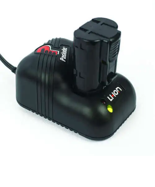 Paslode 902667 Li-Ion Cordless Battery Charger in use