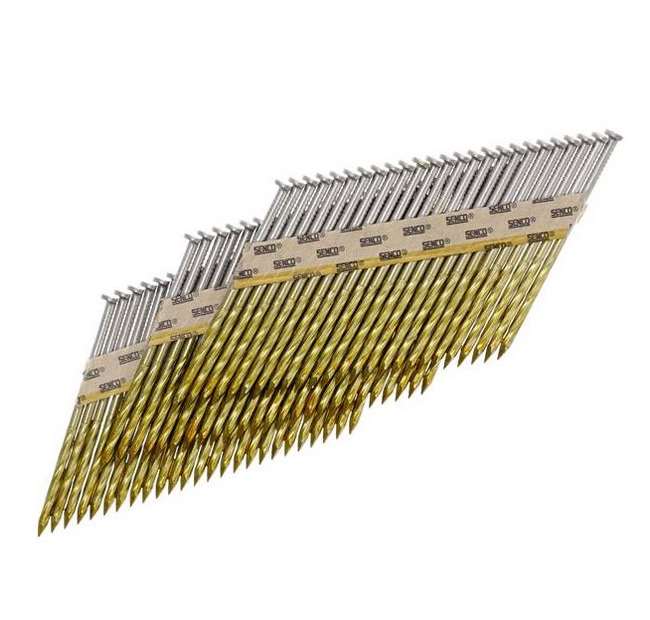 HF27EPAK D Head 3" x .120 Screw Shank Framing Nails