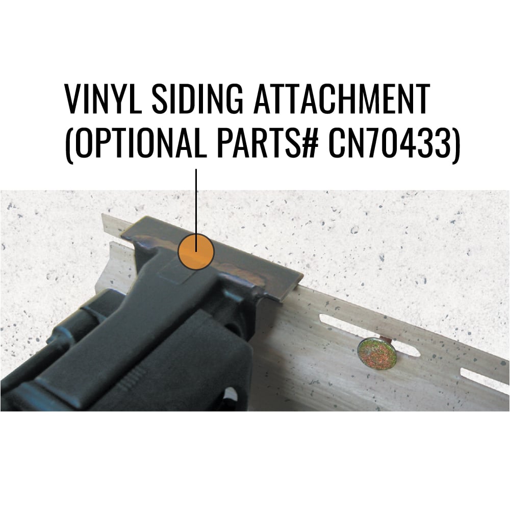 MAX NC12141 Vinyl Siding Attachment for CN70433 Roofing Nailer