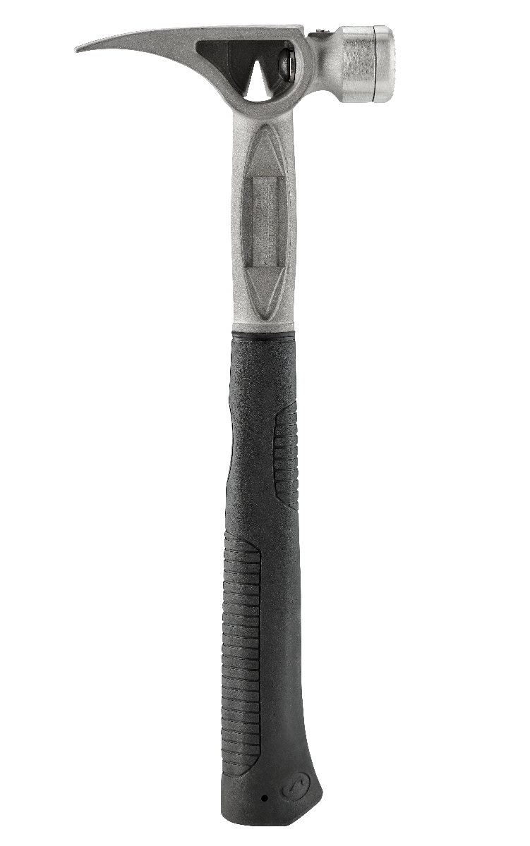 Stiletto TBM14RMS TIBONE Mini 14oz Milled Face, 16" Straight Handle Framing Hammer nail puller