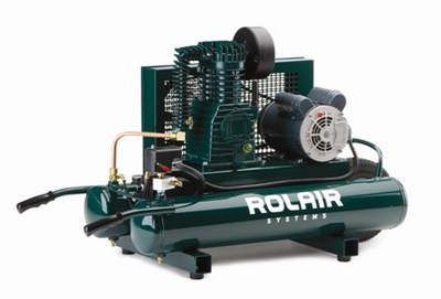 RolAir 5715K17 1.5HP Electric Wheeled Air Compressor