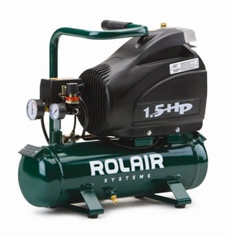 RolAir FC1500HS3 1.5HP Hand Carry Air Compressor