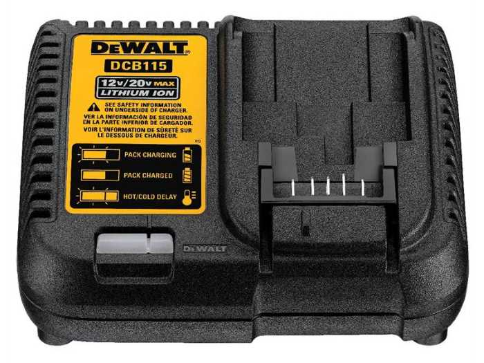 Dewalt DCB115 12V - 20V MAX Lithium Ion Battery Charger