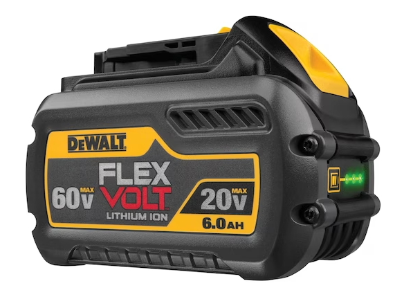 Dewalt DCB606 20V/60V MAX FLEXVOLT Battery Pack lithium ion battery 