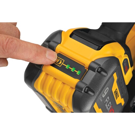 DeWalt DCB609 20V/60V MAX* FLEXVOLT 9.0Ah BATTERY led indicator light