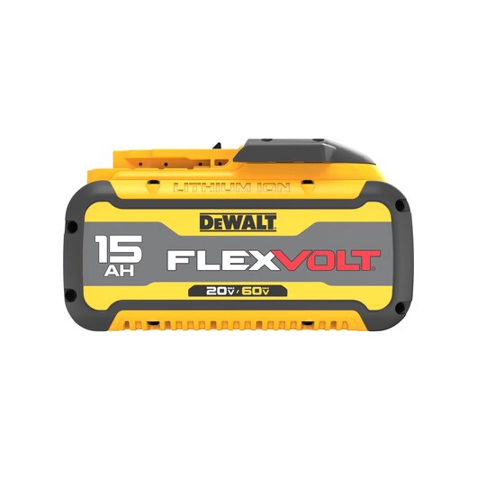 Dewalt FLEXVOLT 20V/60V MAX* 15.0Ah Battery front view