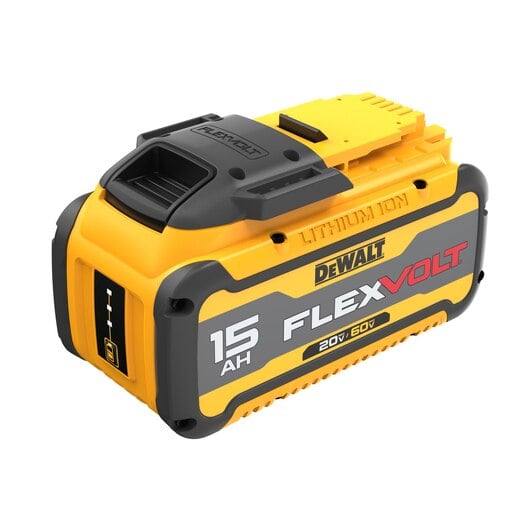 Dewalt FLEXVOLT 20V/60V MAX* 15.0Ah Battery top angle