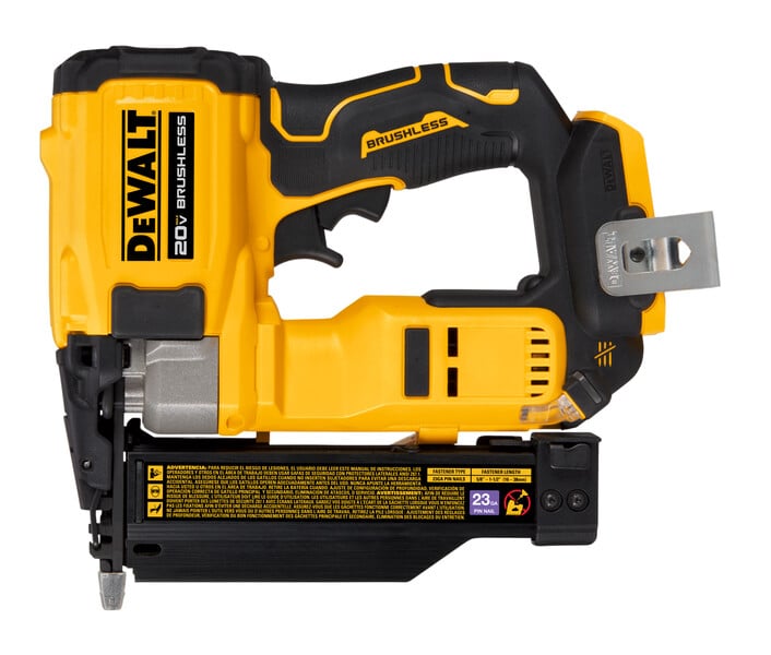 DeWalt DCN623B 20V MAX 23 Gauge Pin Nailer, 5/8" to&nbsp;1-1/2" tool only