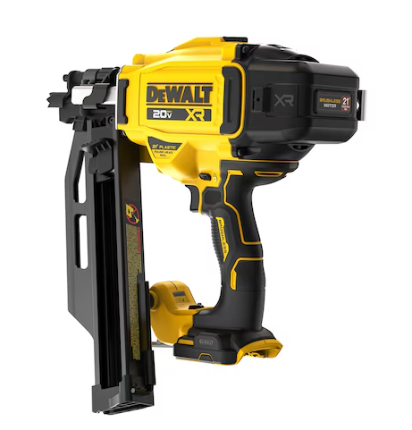 Dewalt DCN920B 20V MAX Cordless 21-Degree Framing Nailer lightweight desgin