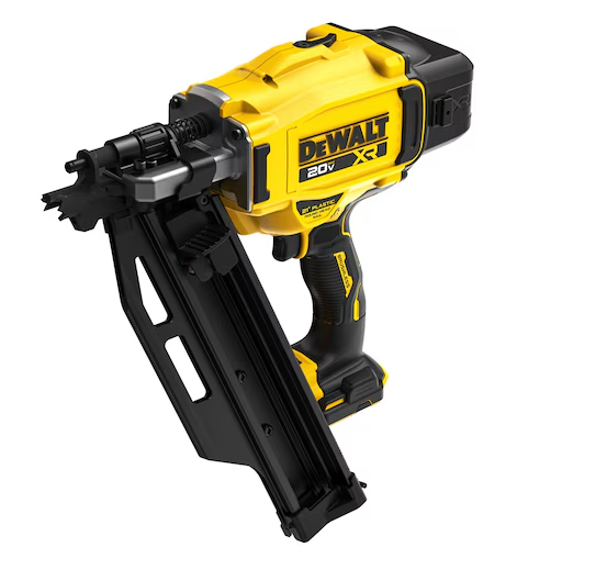 Dewalt DCN920B 20V MAX Cordless 21-Degree Framing Nailer compatible with extended magazine