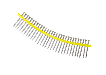 #10 x 2-3/4" Brown-05 316 Stainless Steel DCU Composite Deck Screw DCU234S316BR05 plastic collated