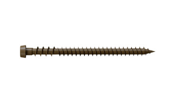Deck-Drive #10 x 2-3/4" DCU Brown-01 Composite Deck Screw DCU234SBR01