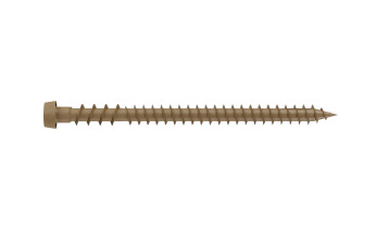 Deck-Drive #10 x 2-3/4" DCU Brown-05 Composite Deck Screw DCU234SBR05