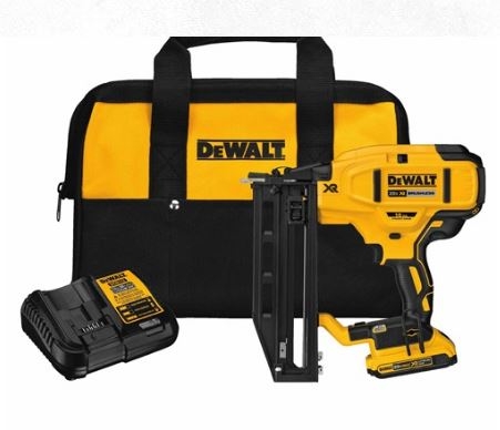 Dewalt DCN662D1 20V Max XR Cordless Straight Nailer Kit