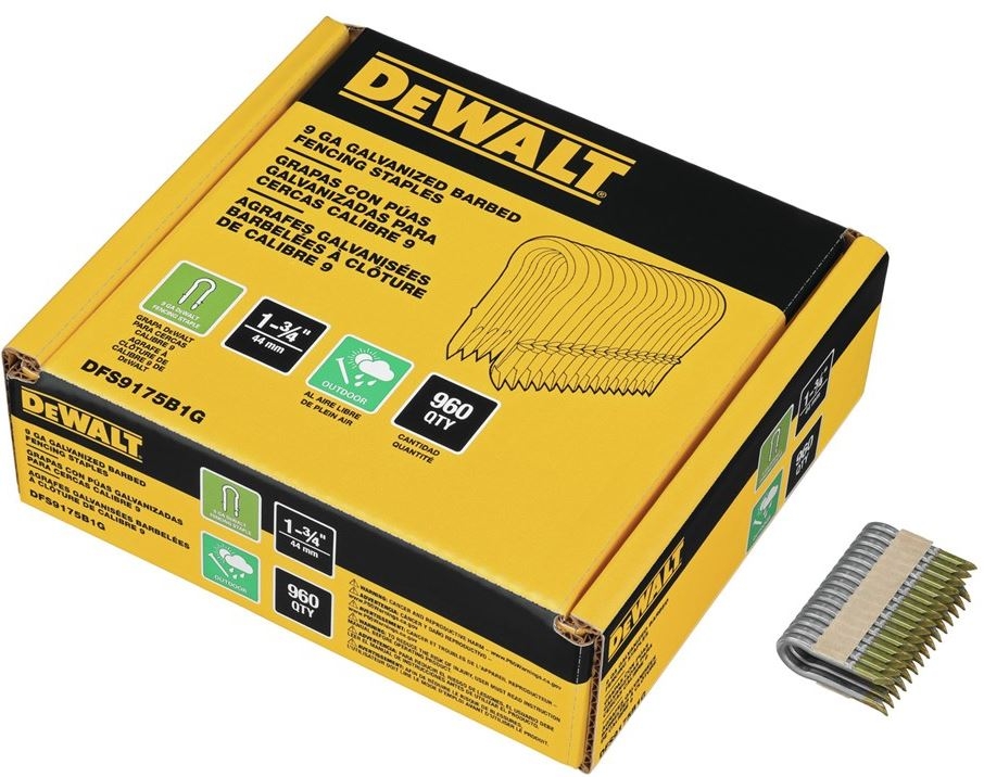 Dewalt DFS9175B1G 1-3/4”9 Ga. Staple Box