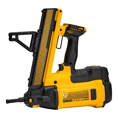 DeWalt 20V MAX Trak-It C6 Gas Concrete Nailer DGN845B backside